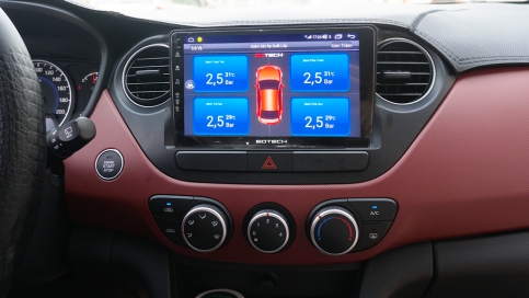 Màn hình DVD Android xe Hyundai i10 2014 - 2021 | Gotech GT6 New